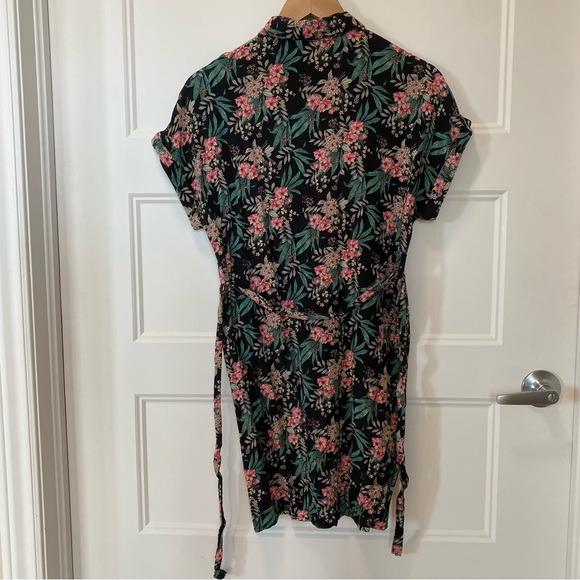 VERO MODA XS Print Boquet Kimono Shirt Dress - Picture 11 of 16